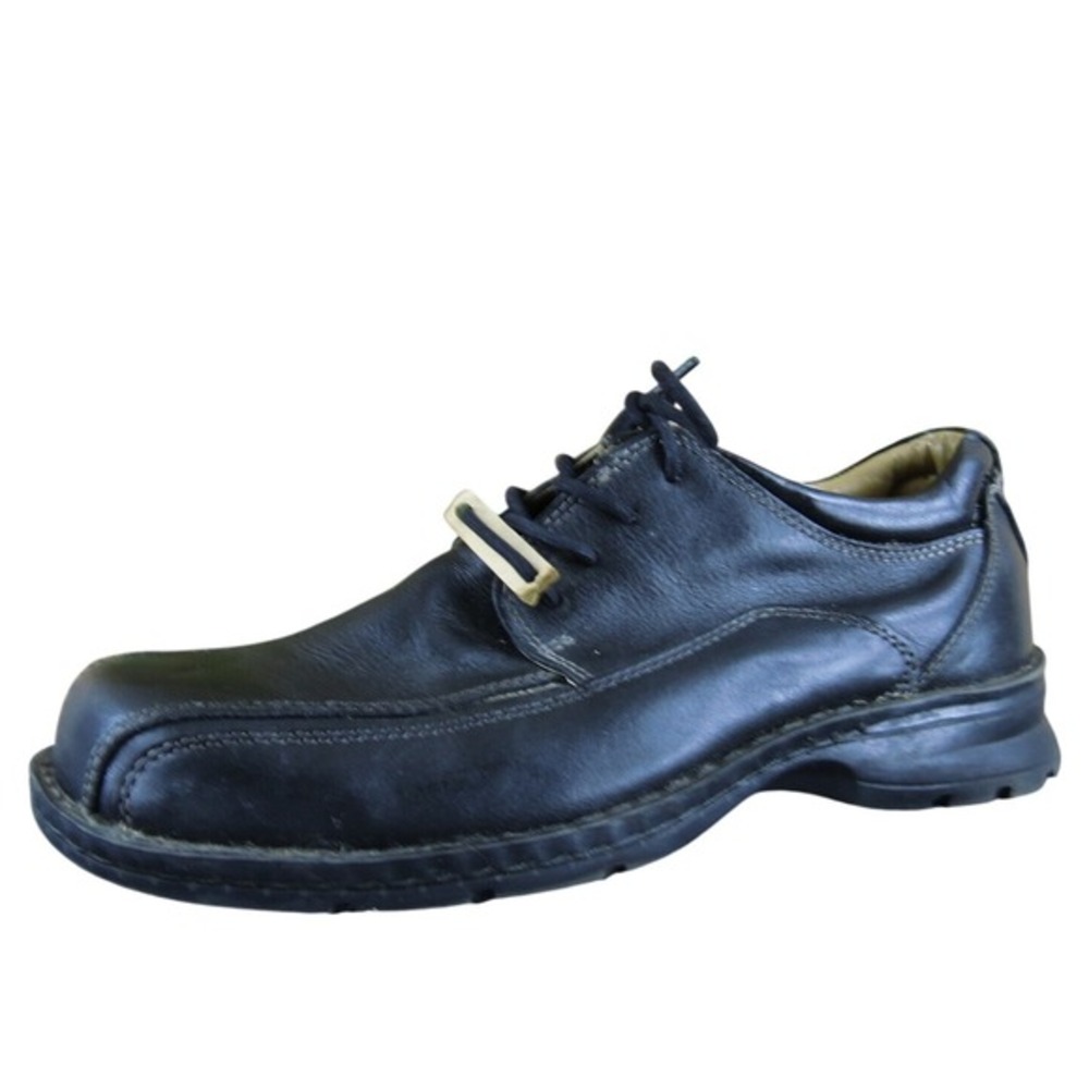 Dockers Men's All Motion Derby Oxfords Black Leather Size 8 Wide Used 2025